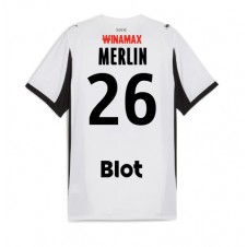 Stade Rennais Quentin Merlin #26 Bortedrakt 2025-26 Kortermet